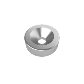 Neodímium mágnes 4mm-es lyukkal, ⌀15x5mm, N35 | AMPUL.eu