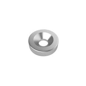 Neodímium mágnes, 5mm-es lyukkal, ⌀15x4mm, N35 | AMPUL.eu