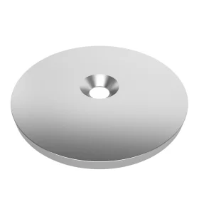 Neodymový magnet s 10mm otvorem, ⌀80x5mm, N35 | AMPUL.eu