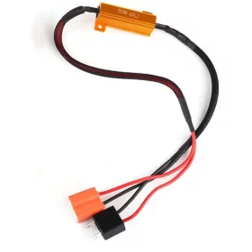Resistor för H7 LED billampor, (6 ohm motstånd, eliminerar