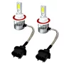 Set of LED car bulbs with socket H13, COB LED, 4000lm, 12V