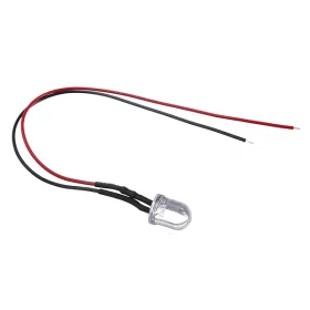 24V LED-diode 10mm, rød | AMPUL.eu
