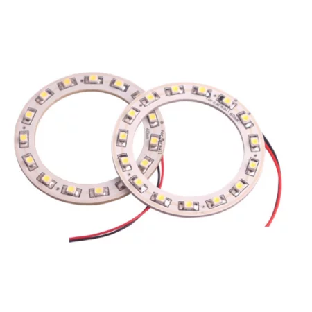 LED-ringens diameter 40mm - Vit | AMPUL.eu
