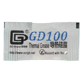 Pasta termoconduttiva GD100, 0,5 g, AMPUL.eu