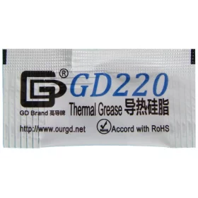 Pâte thermoconductrice GD220, 0.5g, AMPUL.eu