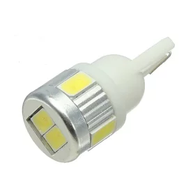 LED 6x 5630 SMD foglalat T10, W5W - Fehér | AMPUL.eu