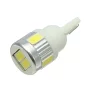 LED 6x 5630 SMD gniazdo T10, W5W - biały | AMPUL.eu