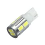 LED 10x 5630 SMD gniazdo T10, W5W - biały | AMPUL.eu