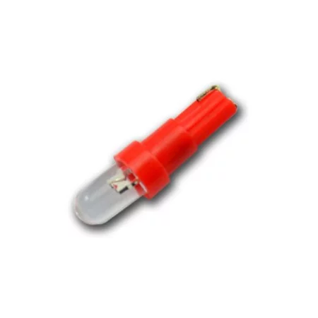 T5, 5mm LED - Červená | AMPUL.eu