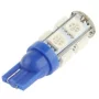 LED 9x 5050 SMD socket T10, W5W - Blue | AMPUL.eu