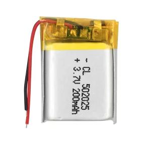 Bateria Li-Pol 200mAh, 3.7V, 502025, AMPUL.eu