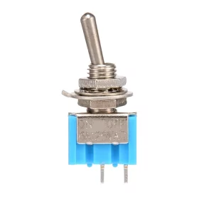 Mini lever switch MTS-101, ON-OFF, 2-pin | AMPUL.eu