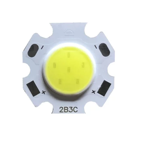 COB LED Diode 3W, diameter | AMPUL.eu Color White