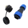 SP20 panel mount, IP68 waterproof cable connector, 6-pin |