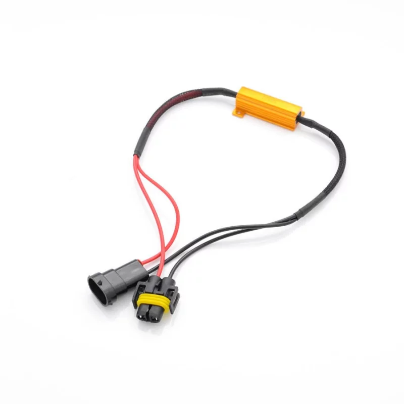 Resistor for T10 LED Car Bulbs, Pair (eliminates broken