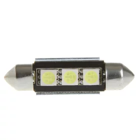 LED 3x 5050 SMD SUFIT alumínium hűtés, CANBUS - 39mm, Fehér