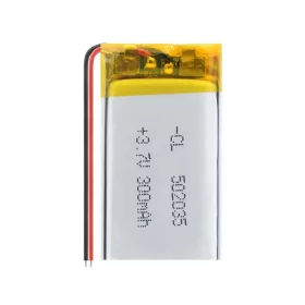 Li-Pol battery 300mAh, 3.7V, 502035 | AMPUL.eu