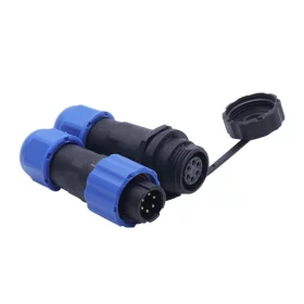 SP13, IP68 waterproof cable connector, 6-pin | AMPUL.eu