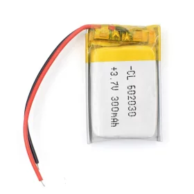 Li-Pol battery 300mAh, 3.7V, 602030 | AMPUL.eu