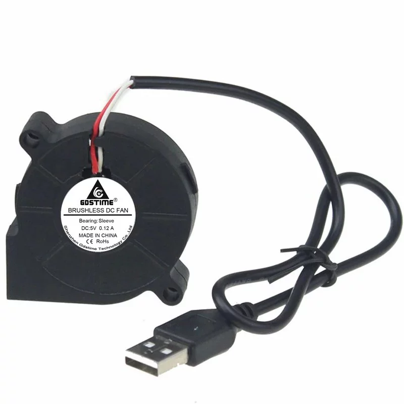 Lüfter 60x60x15mm, 5V DC mit USB-Anschluss