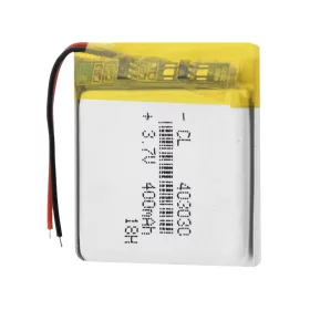 Batterie Li-Pol 400mAh, 3,7V, 403030 | AMPUL.eu