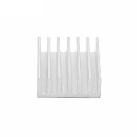 Aluminum heat sink 14x14x6mm with hot melt adhesive tape |