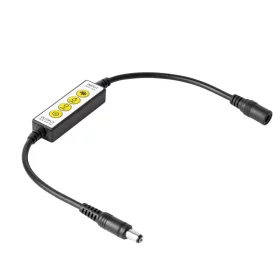 Kabelový LED ovladač, 6A, 5.5x2.1mm, stmívač | AMPUL.eu