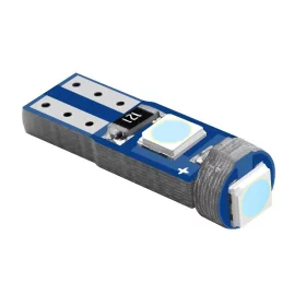 T5, 3x 3030 SMD LED, 1.2W - albastru | AMPUL.eu
