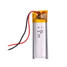 Li-Pol battery 420mAh, 3.7V, 601645, AMPUL.eu
