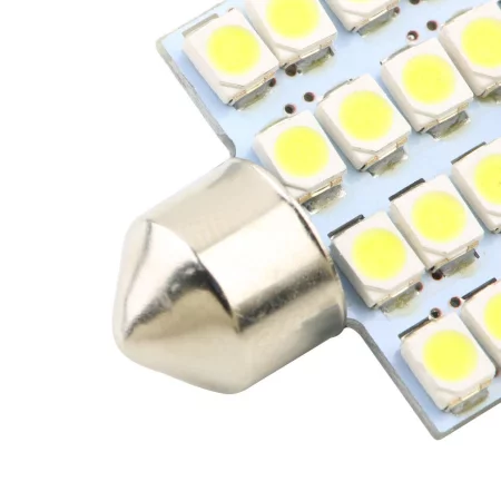 LED Soffitte C5W 39mm 6x 5630 SMD Weiß Canbus 