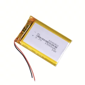 Li-Pol battery 1500mAh, 3.7V, 604060 | AMPUL.eu