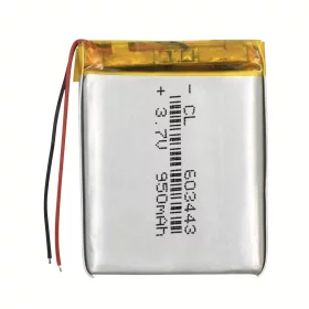 Li-Pol batéria 950mAh, 3.7V, 603443 | AMPUL.eu