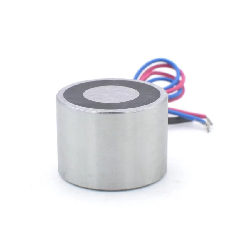 Electromagnet 2.5kg, 25N, 15x15mm, demagnetizing |  Tension 12V DC