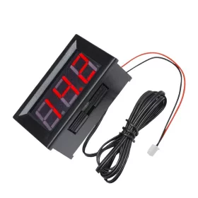 Thermomètre numérique -40C° - 100C°, 12V | AMPUL.eu
