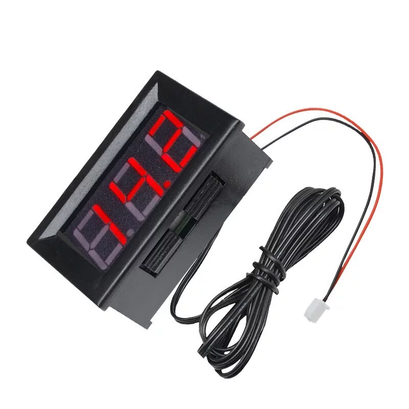 Digitales Thermometer -40C° - 100C°, 12V