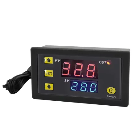 Digital termostat W3230 ekstern føler -50°C - +120°C