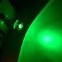 LED dioda 8mm, zelena, 0.5W, 11000mcd/140°, 45lm | AMPUL.eu