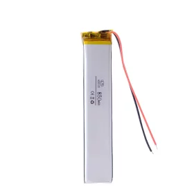 Bateria Li-Pol 850mAh, 3.7V, 4020100 | AMPUL.eu
