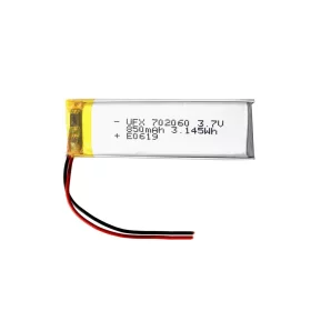 Li-Pol-batteri 900mAh, 3,7V, 702060 | AMPUL.eu