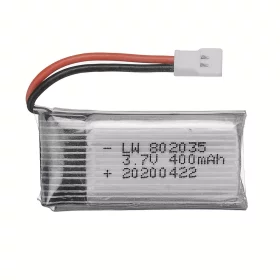 Li-Pol battery 400mAh, 3.7V, 802035, 25C | AMPUL.eu