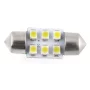 LED 6x 3528 SMD SUFIT - 31mm, White | AMPUL.eu