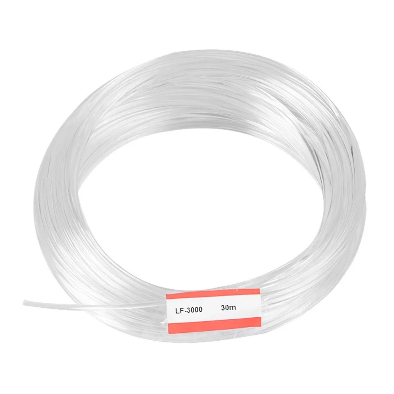 Optical cable 3mm, 30 meters, clear light conductor