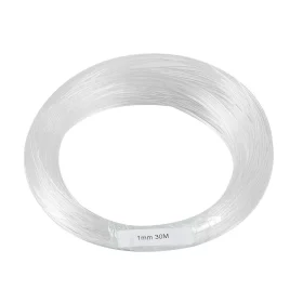 Optical cable 1mm, 30 meters, clear light conductor |