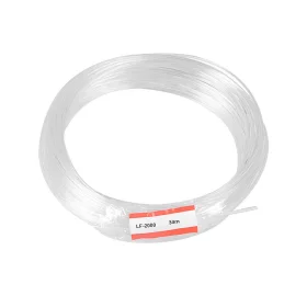 Optical cable 2mm, 30 meters, clear light conductor |