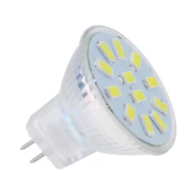 Ampoule LED MR11 12x 5730 3W, 320lm, 120°, blanc naturel |