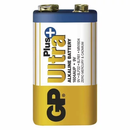 Alkalická baterie GP ULTRA PLUS 9V | AMPUL.eu