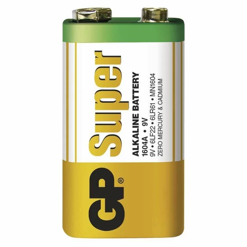 Batteria alcalina GP SUPER 9V