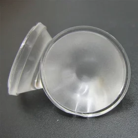 Lens for LED, milky, diameter 20mm | AMPUL.eu