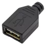 Kabelski priključek USB tipa A, ženski | AMPUL.eu