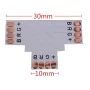 T pre LED pásiky, 4-pin, 10mm | AMPUL.eu
